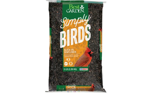 Best Garden 5 Lb. Black Oil Sunflower Wild Bird Seed Best Garden 5 Lb. Black Oil Sunflower Wild Bird Seed