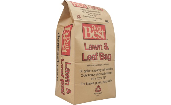 Do it Best 30 Gal. Natural Kraft Paper Yard Waste Lawn & Leaf Bag (5-Count) Do it Best 30 Gal. Natural Kraft Paper Yard Waste Lawn & Leaf Bag (5-Count)