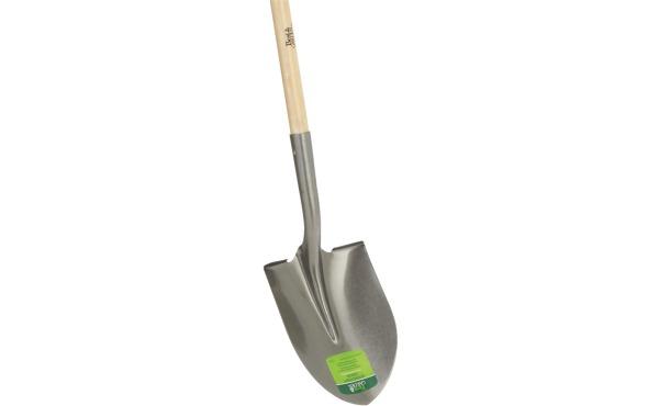 Best Garden 44 In. Wood Handle Point Shovel - Square or Round Best Garden 44 In. Wood Handle Point Shovel - Square or Round