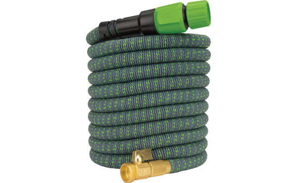 Hydrotech 5/8 In. x 50 Ft. Expandable Burst Proof Hose - Green Hydrotech 5/8 In. x 50 Ft. Expandable Burst Proof Hose - Green