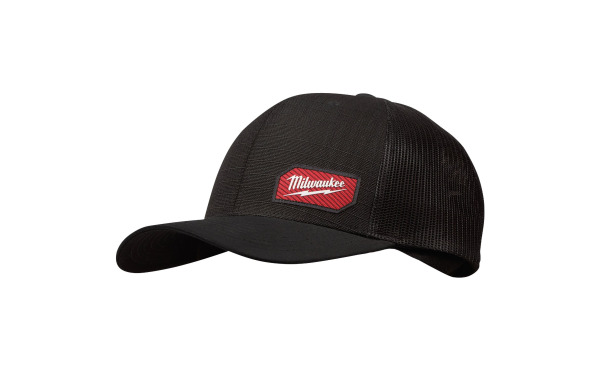 Milwaukee GridIron Snapback Black Trucker Hat Milwaukee GridIron Snapback Black Trucker Hat