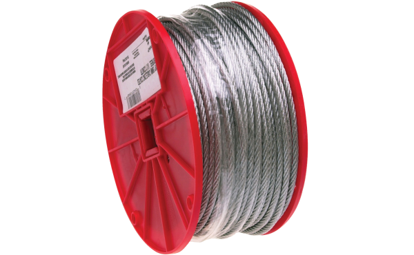 Campbell 1/16", 3/32", 1/8" x 500' Galvanized Wire Cable Campbell 1/16", 3/32", 1/8" x 500' Galvanized Wire Cable