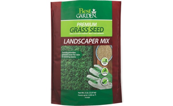 Best Garden 5 Lb. 750 Sq. Ft. Coverage Sun to Partial Shade Grass Seed Best Garden 5 Lb. 750 Sq. Ft. Coverage Sun to Partial Shade Grass Seed