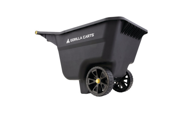 Gorilla Carts 5 Cu. Ft. Poly Yard Cart Gorilla Carts 5 Cu. Ft. Poly Yard Cart