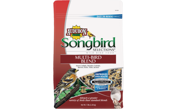 Audubon Park Songbird Selections 5 Lb. Multi-Bird Wild Bird Seed Audubon Park Songbird Selections 5 Lb. Multi-Bird Wild Bird Seed