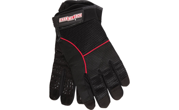 Channellock Men's Synthetic Leather Utility Grip High Performance Gloves