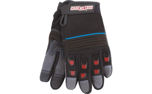 Channellock Men's Medium Synthetic Leather Heavy-Duty High Performance Glove Channellock Men's Medium Synthetic Leather Heavy-Duty High Performance Glove