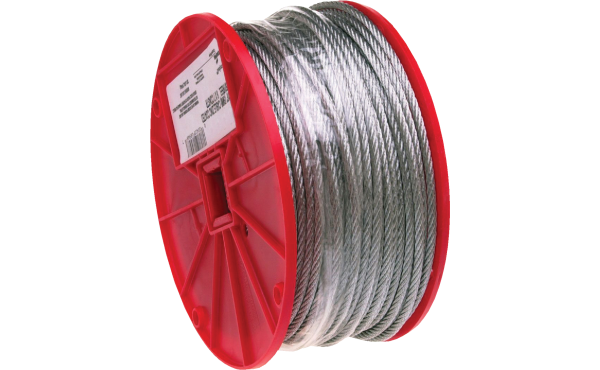 Campbell 5/16 In. x 200 Ft. Galvanized Wire Cable Campbell 5/16 In. x 200 Ft. Galvanized Wire Cable