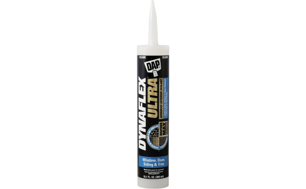 DAP DYNAFLEX ULTRA 10.1 Oz. Window, Door, Siding & Trim Sealant, Clear DAP DYNAFLEX ULTRA 10.1 Oz. Window, Door, Siding & Trim Sealant, Clear