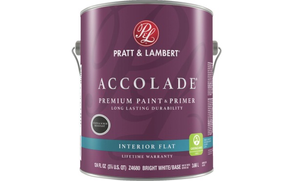Pratt & Lambert Accolade Premium 100% Acrylic Paint & Primer Interior Wall Paint, 1 Gal. Pratt & Lambert Accolade Premium 100% Acrylic Paint & Primer Interior Wall Paint, 1 Gal.