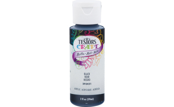 Testors 2 Oz. Acrylic Craft Paint - Assorted Colors Testors 2 Oz. Acrylic Craft Paint - Assorted Colors