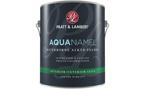 Pratt & Lambert Aquanamel Waterborne Alkyd Interior/Exterior Enamel, 1 Gal. Pratt & Lambert Aquanamel Waterborne Alkyd Interior/Exterior Enamel, 1 Gal.