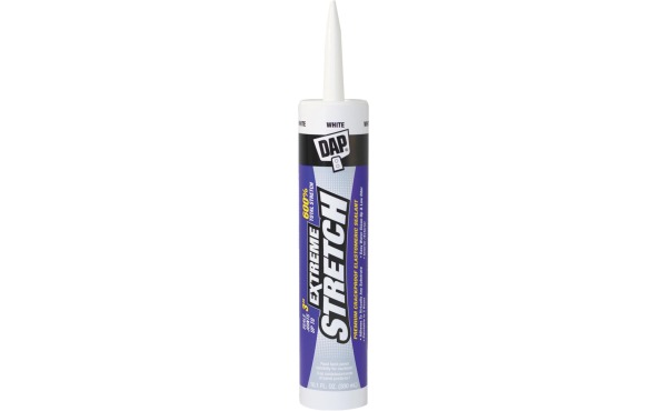DAP Extreme Stretch 10.1 Oz. Elastomeric Sealant, White DAP Extreme Stretch 10.1 Oz. Elastomeric Sealant, White