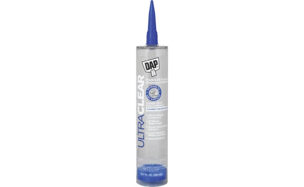 DAP Ultra Clear 10.1 Oz. Flexible Elastomeric Sealant