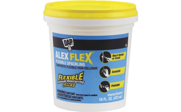 Dap Alex Flex 16 Oz. Heavy-Duty Acrylic Spackling Dap Alex Flex 16 Oz. Heavy-Duty Acrylic Spackling