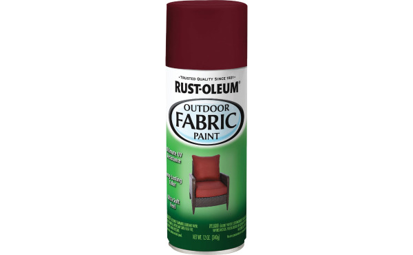 Rust-Oleum 12 Oz. Flat/Matte Outdoor Fabric Spray Paint - Assorted Colors Rust-Oleum 12 Oz. Flat/Matte Outdoor Fabric Spray Paint - Assorted Colors