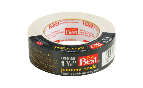Do it Best 1.41 In. x 60 Yd. Painters Grade Masking Tape Do it Best 1.41 In. x 60 Yd. Painters Grade Masking Tape