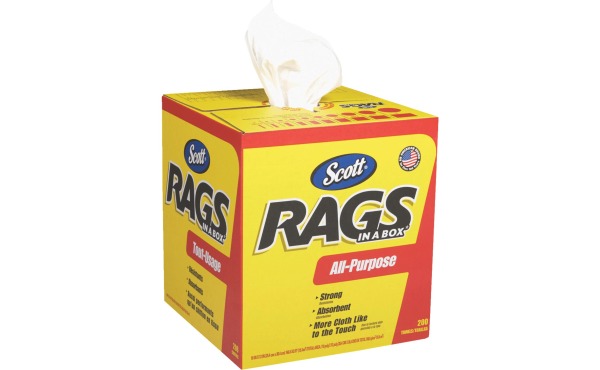 Scotts White Rags in a Box, 200-Ct. Scotts White Rags in a Box, 200-Ct.