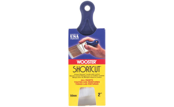 Wooster Shortcut 2 In. Angle Sash Short Handle Paint Brush Wooster Shortcut 2 In. Angle Sash Short Handle Paint Brush