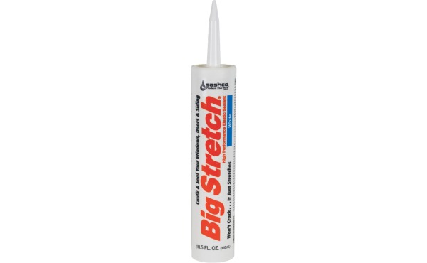 Sashco Big Stretch 10.5 Oz. Acrylic Elastomeric Caulk Sashco Big Stretch 10.5 Oz. Acrylic Elastomeric Caulk