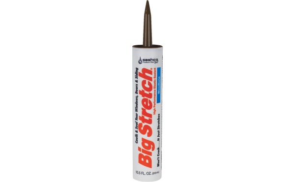 Sashco Big Stretch 10.5 Oz. Acrylic Elastomeric Caulk Sashco Big Stretch 10.5 Oz. Acrylic Elastomeric Caulk