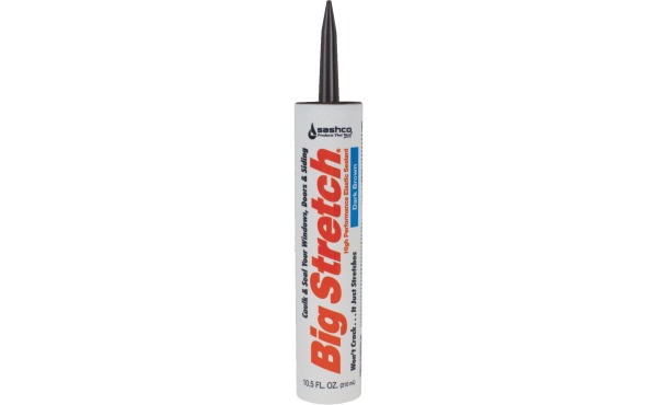 Sashco Big Stretch 10.5 Oz. Acrylic Elastomeric Caulk Sashco Big Stretch 10.5 Oz. Acrylic Elastomeric Caulk