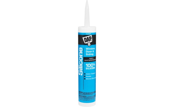 DAP 9.8 Oz. Window, Door & Siding Silicone Sealant, Clear DAP 9.8 Oz. Window, Door & Siding Silicone Sealant, Clear
