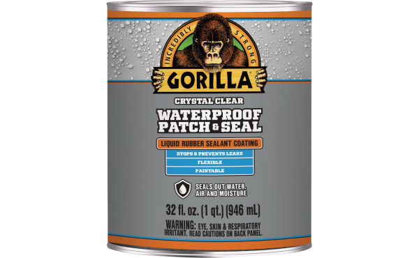 Gorilla 32 Oz. Clear Waterproof Patch & Seal Liquid Gorilla 32 Oz. Clear Waterproof Patch & Seal Liquid