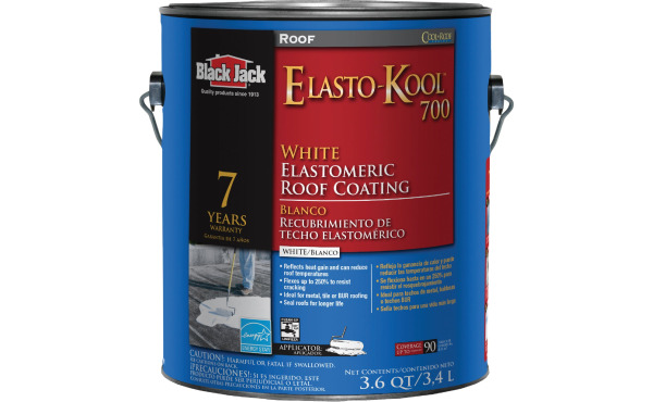 Black Jack Elasto-Kool 700 1 Gal. 7-Year White Siliconized Elastomeric Coating Black Jack Elasto-Kool 700 1 Gal. 7-Year White Siliconized Elastomeric Coating