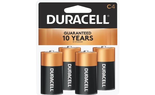 Duracell CopperTop C Alkaline Battery (4-Pack) Duracell CopperTop C Alkaline Battery (4-Pack)