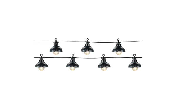 Lumineo 15 Ft. 10-Light Warm White LED Outdoor Party Light Set Lumineo 15 Ft. 10-Light Warm White LED Outdoor Party Light Set
