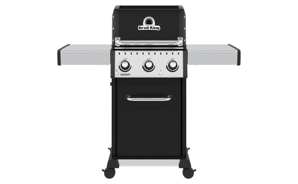 Broil King Baron 320 Pro 3-Burner Black 32,000 BTU LP Gas Grill Broil King Baron 320 Pro 3-Burner Black 32,000 BTU LP Gas Grill