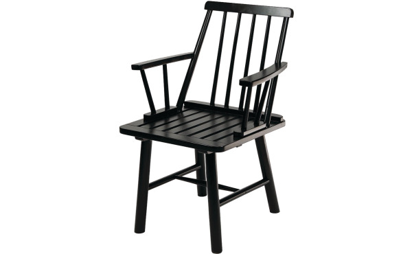 Jack Post Windsor Black Indonesian Hardwood Arm Chair Jack Post Windsor Black Indonesian Hardwood Arm Chair