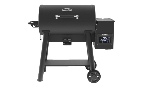 Broil King Baron Pellet 500 Black 800 Sq. In. Grill Broil King Baron Pellet 500 Black 800 Sq. In. Grill