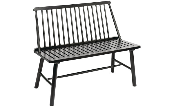 Jack Post Windsor 44 In. L. Black Indonesian Hardwood Bench Jack Post Windsor 44 In. L. Black Indonesian Hardwood Bench