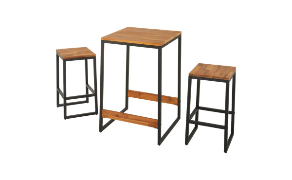 Merry Products Berlin 3-Piece Bistro Set Merry Products Berlin 3-Piece Bistro Set