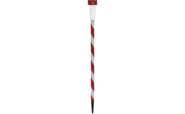 Solaris 27 In. LED Solar Striped Holiday Garden Stake Solaris 27 In. LED Solar Striped Holiday Garden Stake
