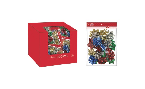 Paper Images Assorted Size Traditional Gift Bow (26-Pack) Paper Images Assorted Size Traditional Gift Bow (26-Pack)