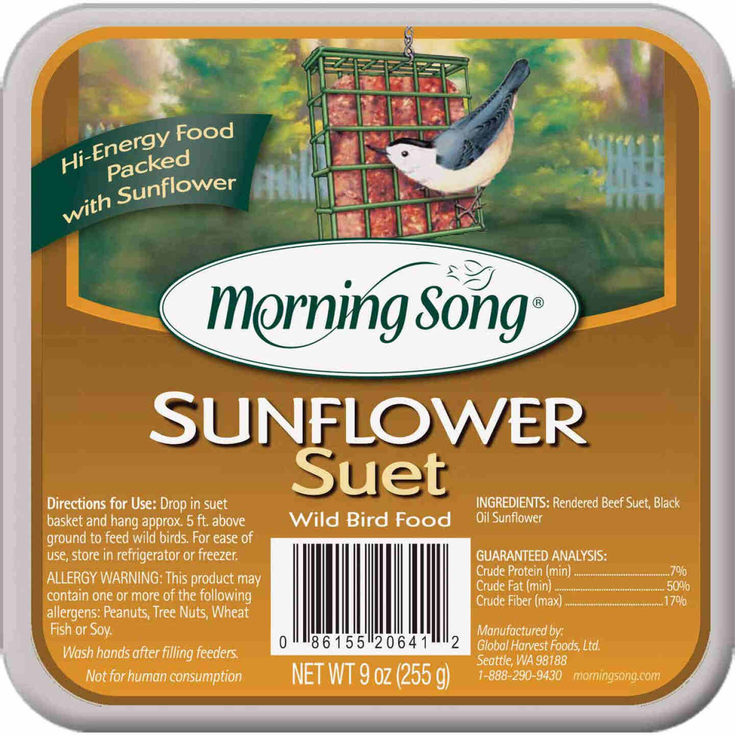 Morning Song 9 Oz. Sunflower Suet Morning Song 9 Oz. Sunflower Suet
