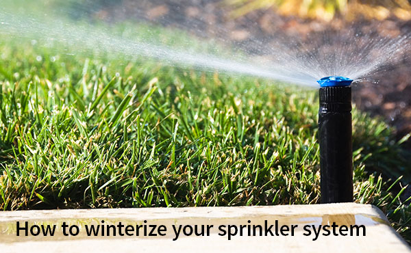 How to winterize your sprinkler system How to winterize your sprinkler system