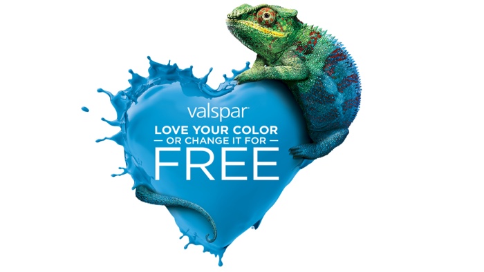 The perfect color, guaranteed. Valspar love your color or change it for free